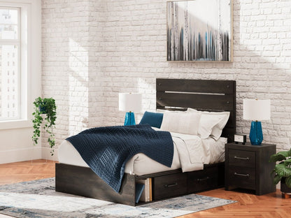 Hollivern - Panel Storage Bed Storage Beds by Signature Design by Ashley® - Walls Furniture & Mattress
