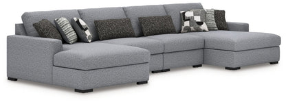 Bealton - Sectional Stationary Sectionals by Benchcraft® - Walls Furniture & Mattress