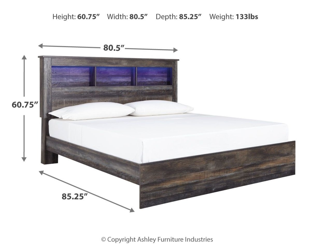 Drystan - Panel Bookcase Bed Panel Beds by Signature Design by Ashley® - Walls Furniture & Mattress