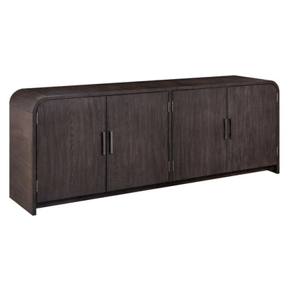 Perspectives - 82" TV Console - Brown TV Stands by Liberty Furniture - Walls Furniture & Mattress