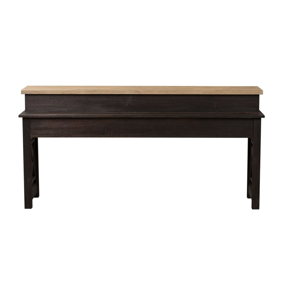 Heatherbrook - 4 Piece Console Set (1 Console 3 Stools) - Black 4 Piece Dining Room Sets by Liberty Furniture - Walls Furniture & Mattress