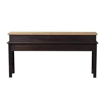 Heatherbrook - 4 Piece Console Set (1 Console 3 Stools) - Black 4 Piece Dining Room Sets by Liberty Furniture - Walls Furniture & Mattress