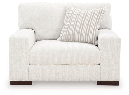 Hartside - Chair And A Half - Frosted Arm Chairs by Benchcraft® - Walls Furniture & Mattress