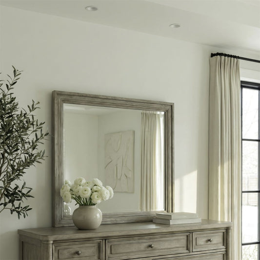 Rochelle Park - Mirror - Smokey Taupe Mirrors by Liberty Furniture - Walls Furniture & Mattress