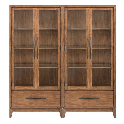 Shaker Lakes - Bunching Display Cabinet Display Cabinets by Liberty Furniture - Walls Furniture & Mattress