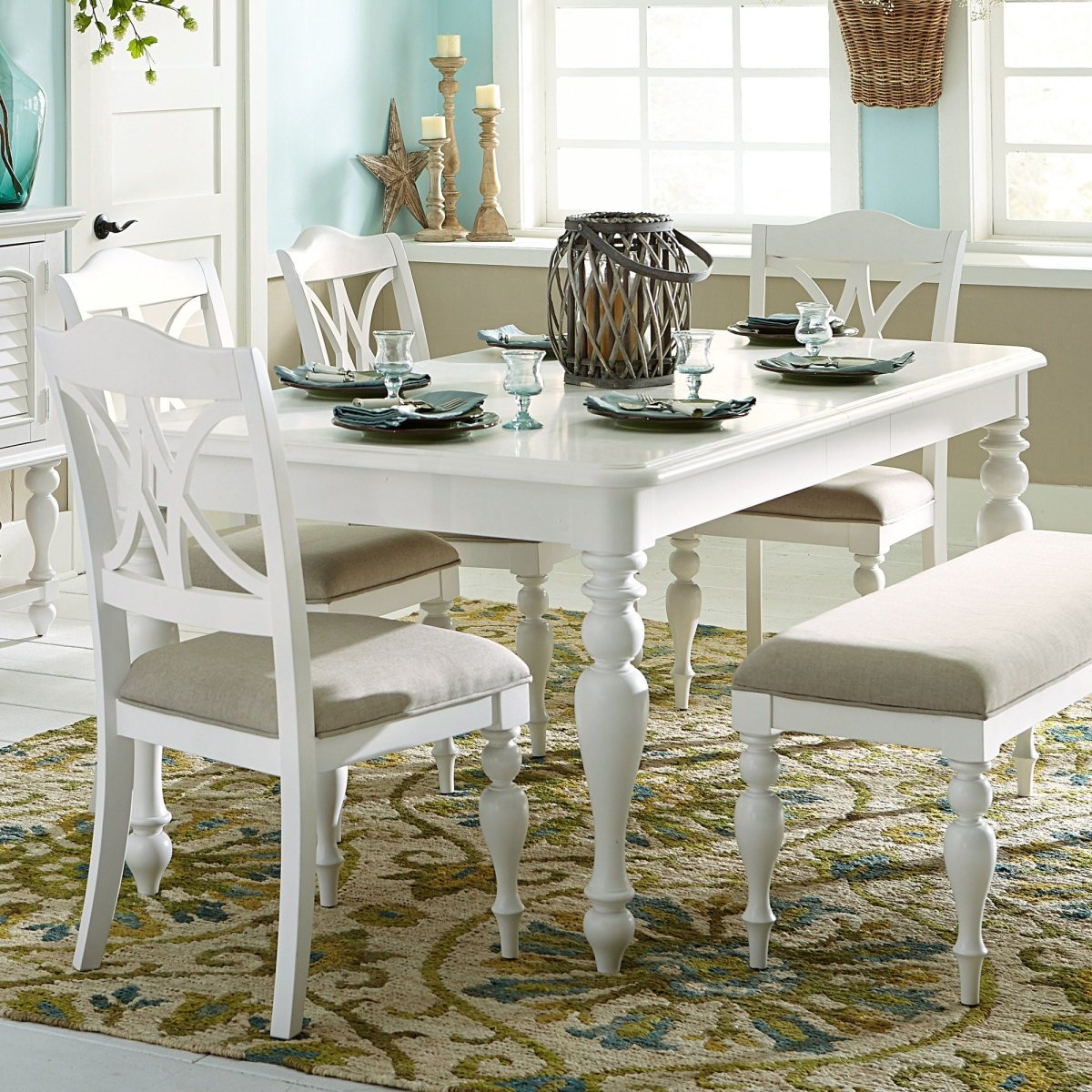 Summer House - Rectangular Leg Table Dining Tables by Liberty Furniture - Walls Furniture & Mattress
