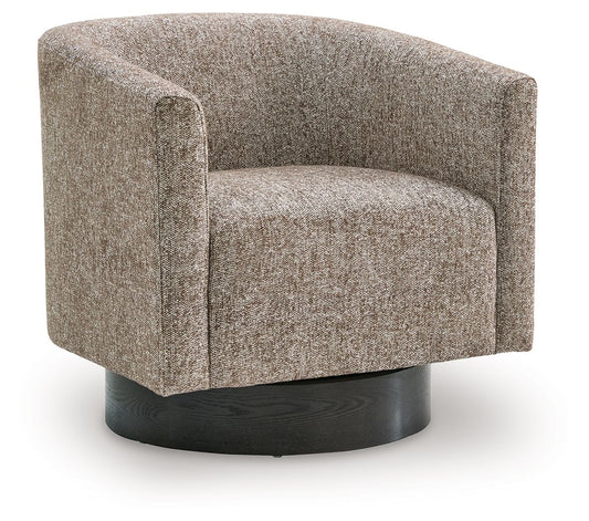 Jorryn - Swivel Accent Chair - Brown Swivel Chairs by Signature Design by Ashley® - Walls Furniture & Mattress