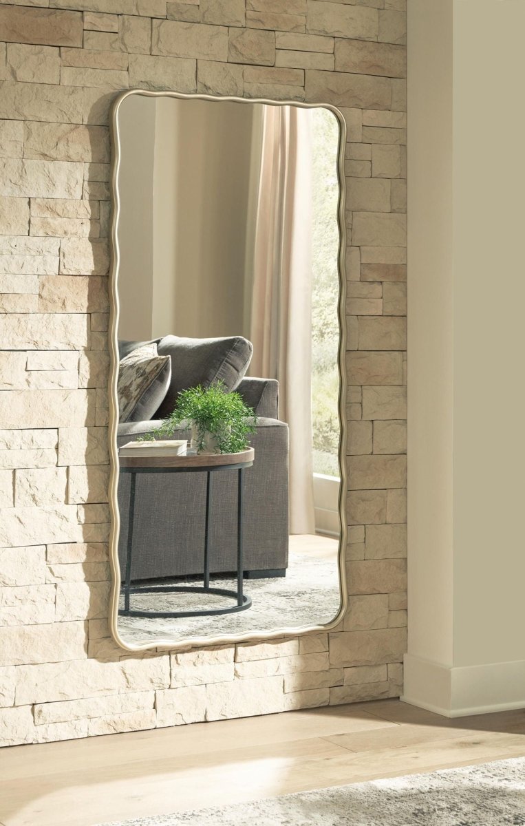Brenthill - Accent Mirror - Gold Accent Mirrors by Signature Design by Ashley® - Walls Furniture & Mattress