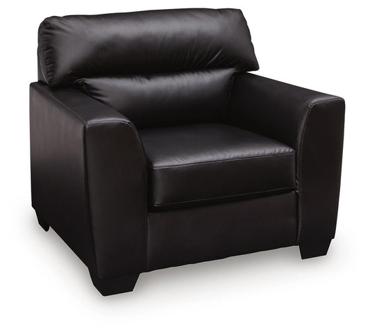 Glennbre - Chair - Midnight Arm Chairs by Signature Design by Ashley® - Walls Furniture & Mattress