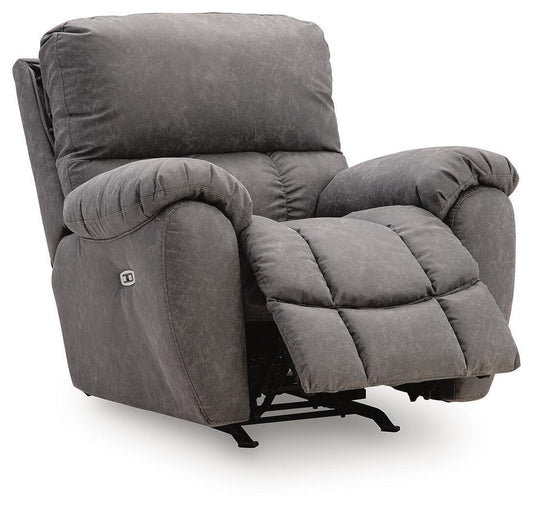Bakerstein - Power Rocker Recliner With Adjustable Headrest - Galaxy Rocker Chairs by Signature Design by Ashley® - Walls Furniture & Mattress