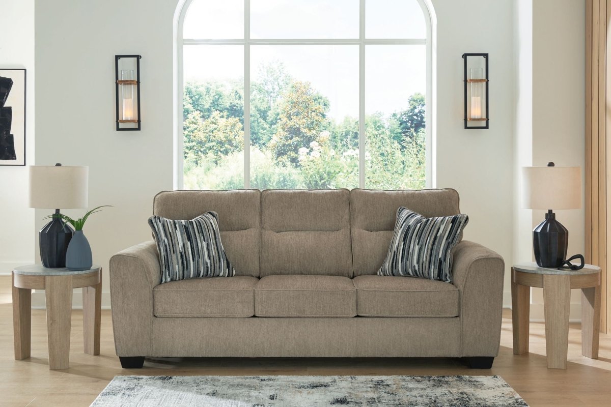 Olten - Living Room Set Stationary Chair & Ottoman by Benchcraft® - Walls Furniture & Mattress