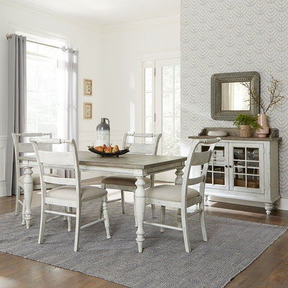 Whitney - Rectangular Table Set 5 Piece Dining Room Sets by Liberty Furniture - Walls Furniture & Mattress