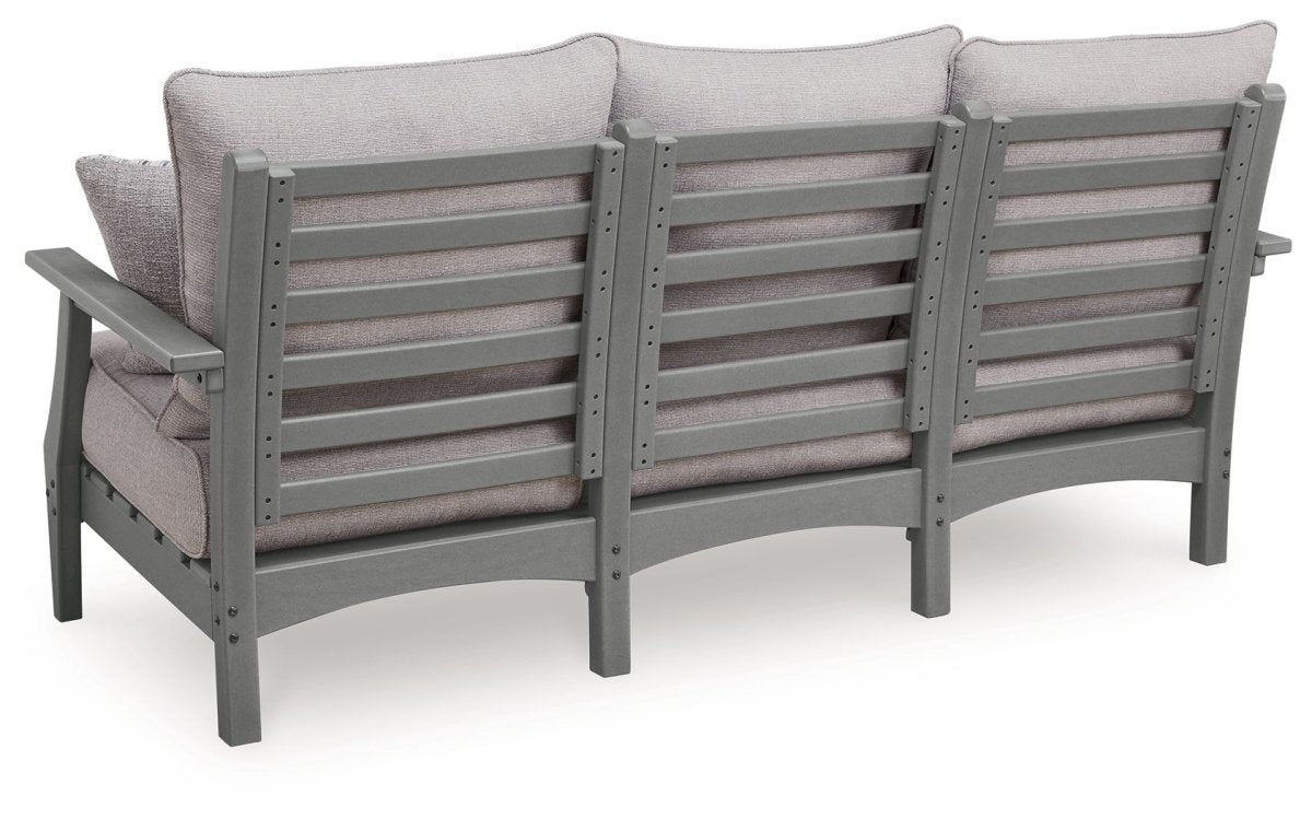 Cove Beach - Sofa With Cushion - Gray Sofas by Signature Design by Ashley® - Walls Furniture & Mattress