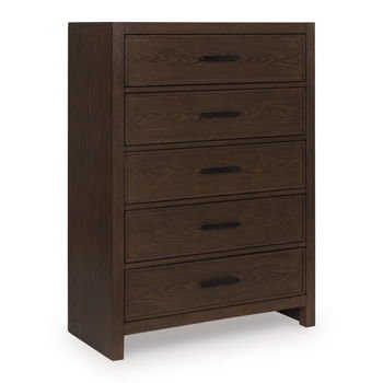 Ticanter - Five Drawer Chest - Brown Accent Chests by Signature Design by Ashley® - Walls Furniture & Mattress