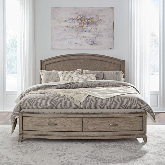 Avalon - Panel Storage Bed Storage Beds by Liberty Furniture - Walls Furniture & Mattress