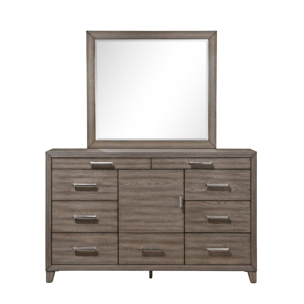 Harrisburg - Mirror - Walnut Mirrors by New Classic - Walls Furniture & Mattress