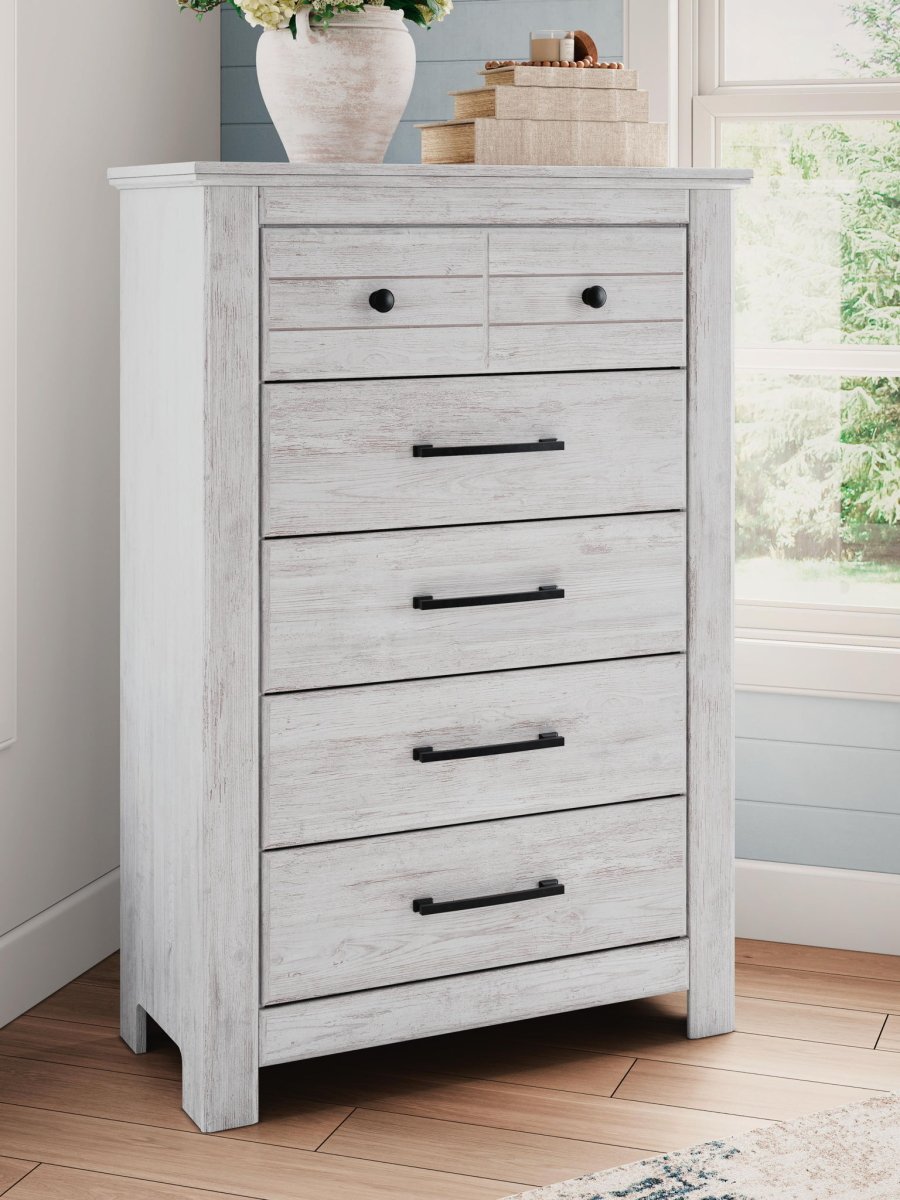 Makidern - Five Drawer Chest Accent Chests by Signature Design by Ashley® - Walls Furniture & Mattress