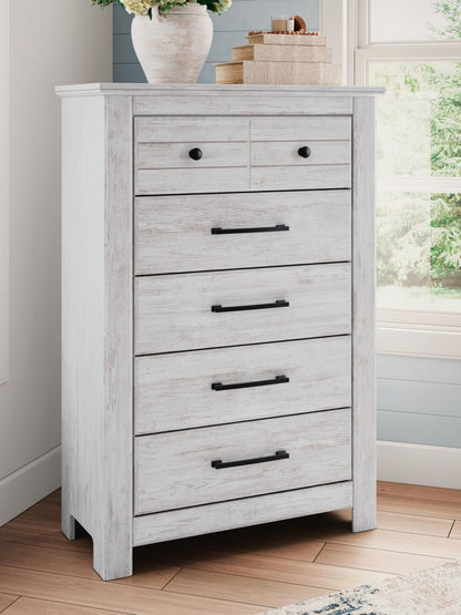 Makidern - Five Drawer Chest Accent Chests by Signature Design by Ashley® - Walls Furniture & Mattress