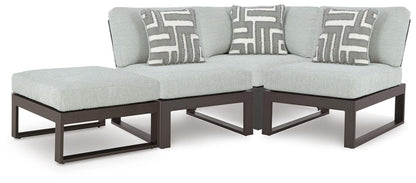 Beachloft - Outdoor Sectional Stationary Sectionals by Signature Design by Ashley® - Walls Furniture & Mattress
