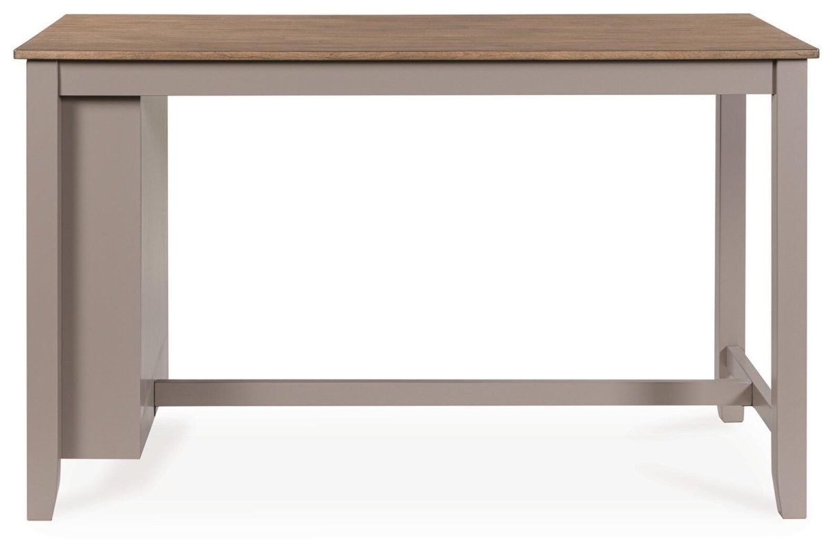 Harperfeld - Rectangular Dining Room Counter Table - Natural / Gray Counter Tables by Signature Design by Ashley® - Walls Furniture & Mattress