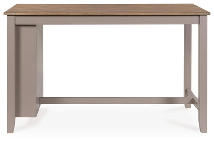 Harperfeld - Rectangular Dining Room Counter Table - Natural / Gray Counter Tables by Signature Design by Ashley® - Walls Furniture & Mattress