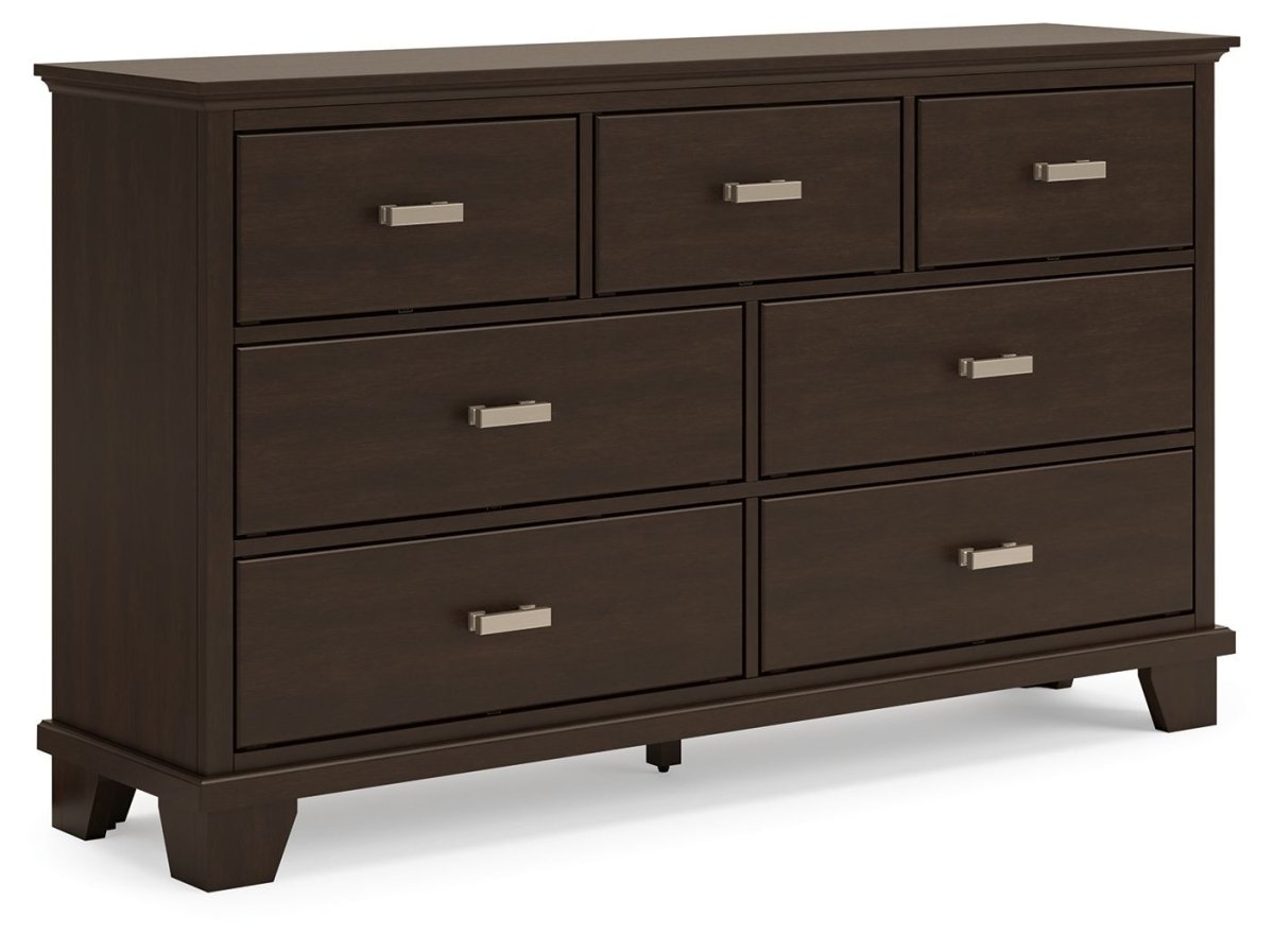 Covetown - Dresser - Dark Brown Dressers by Signature Design by Ashley® - Walls Furniture & Mattress