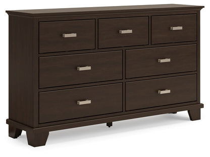 Covetown - Dresser - Dark Brown Dressers by Signature Design by Ashley® - Walls Furniture & Mattress