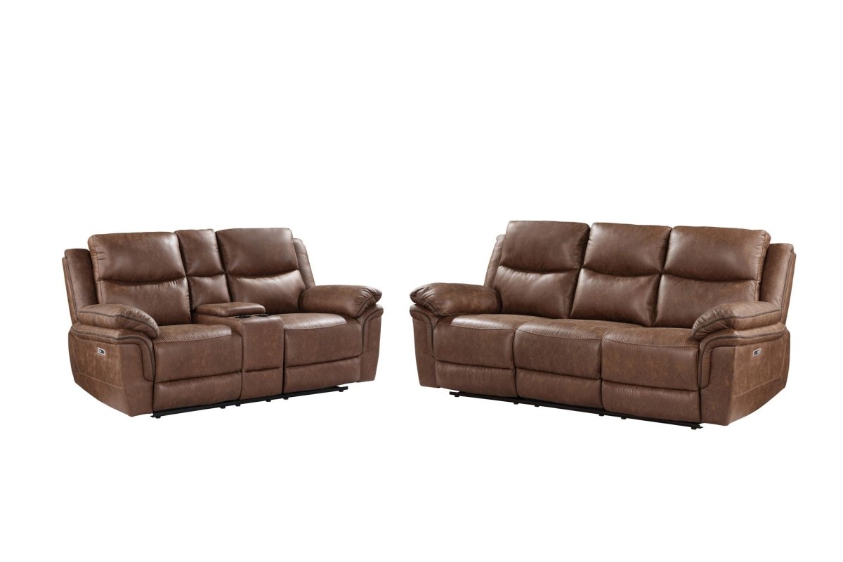 Ryland - Reclining Sofa Set Reclining Sofas & Loveseats by New Classic - Walls Furniture & Mattress