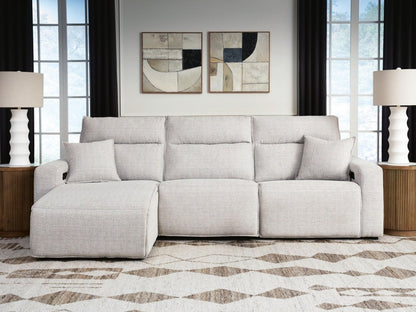 Modmax II - Reclining Sectional - Stone Reclining Sectionals by Signature Design by Ashley® - Walls Furniture & Mattress