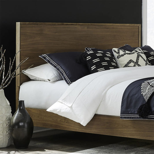 Century Modern - Panel Headboard Upholstered Headboards by Liberty Furniture - Walls Furniture & Mattress