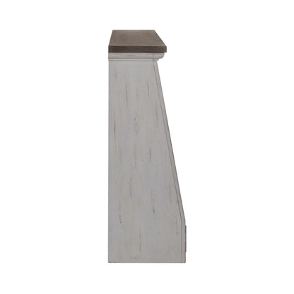 River Place - Angled Server Hutch - White Hutches by Liberty Furniture - Walls Furniture & Mattress