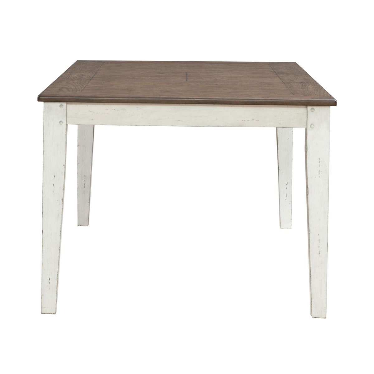 Al Fresco - Rectangular Leg Table - Graphite / Whitestone Dining Tables by Liberty Furniture - Walls Furniture & Mattress