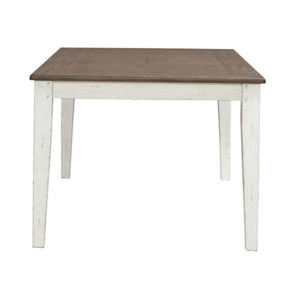 Al Fresco - Rectangular Leg Table - Graphite / Whitestone Dining Tables by Liberty Furniture - Walls Furniture & Mattress