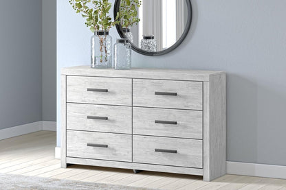 Cayboni - Six Drawer Dresser - Whitewash Dressers by Signature Design by Ashley® - Walls Furniture & Mattress