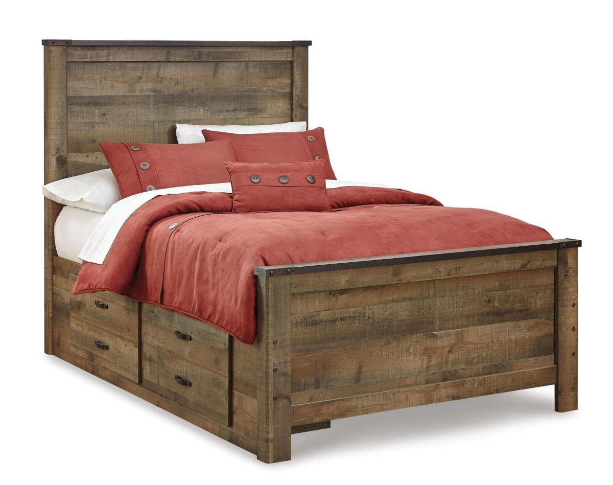 Trinell - Panel Bed Storage Beds by Signature Design by Ashley® - Walls Furniture & Mattress