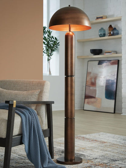 Wendfield - Metal Lamp Floor Lamps by Signature Design by Ashley® - Walls Furniture & Mattress