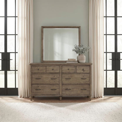 Hickory Grove - Dresser Dresser & Mirror by Liberty Furniture - Walls Furniture & Mattress