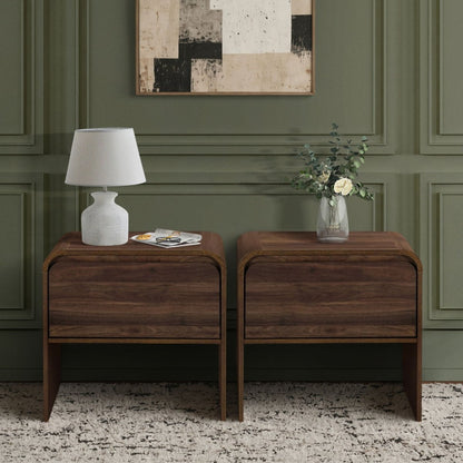 Mara - One Drawer End Table / Bedside Table Table Sets by New Classic - Walls Furniture & Mattress