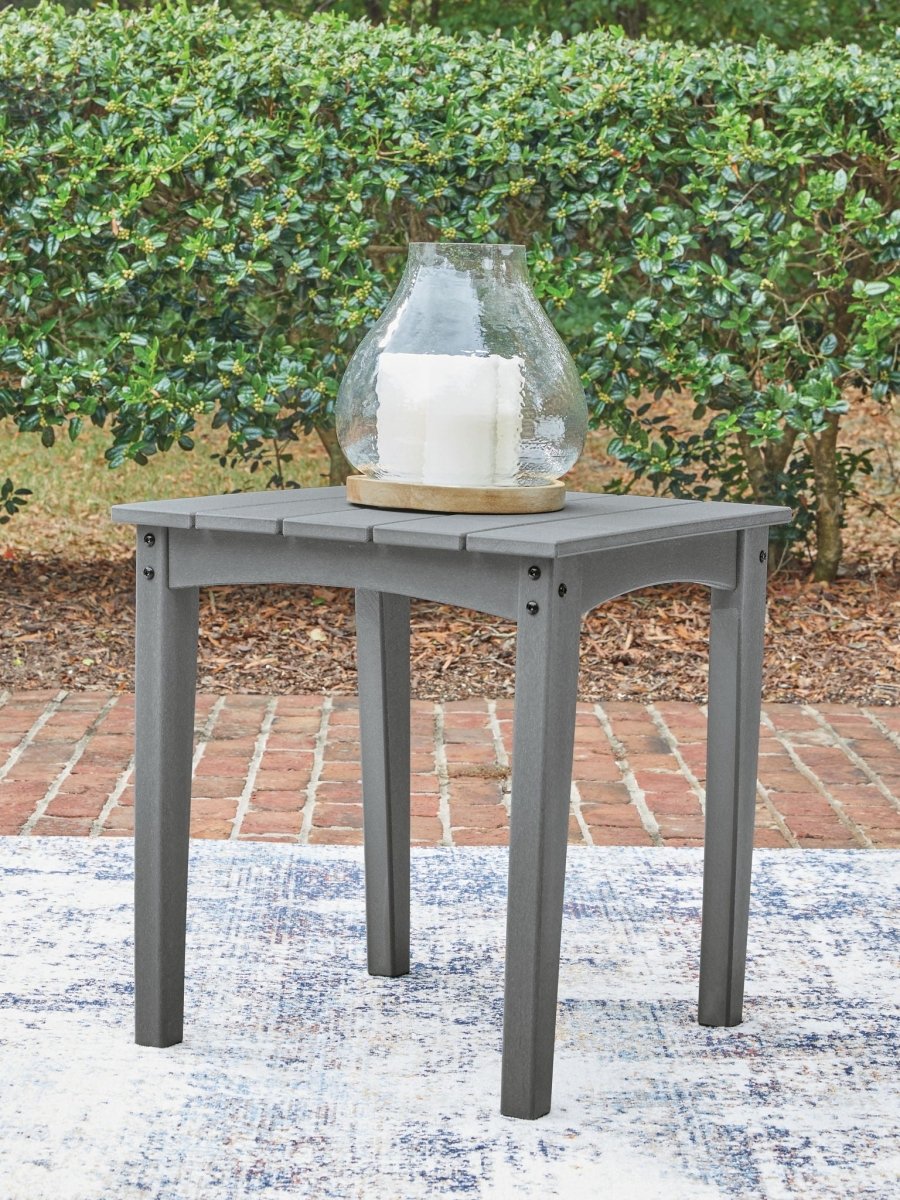 Cove Beach - Square End Table - Gray End Tables by Signature Design by Ashley® - Walls Furniture & Mattress