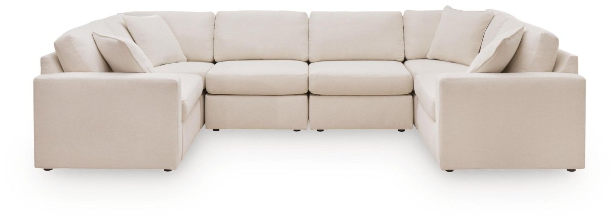Modmax - Sectional - Oyster Stationary Sectionals by Signature Design by Ashley® - Walls Furniture & Mattress