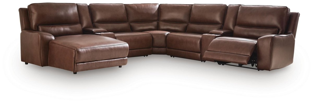 DeepWakes - Power Reclining Sectional Reclining Sectionals by Signature Design by Ashley® - Walls Furniture & Mattress
