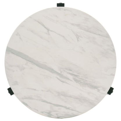 Tandi - Round Faux Marble Table End Tables by CoasterEssence - Walls Furniture & Mattress
