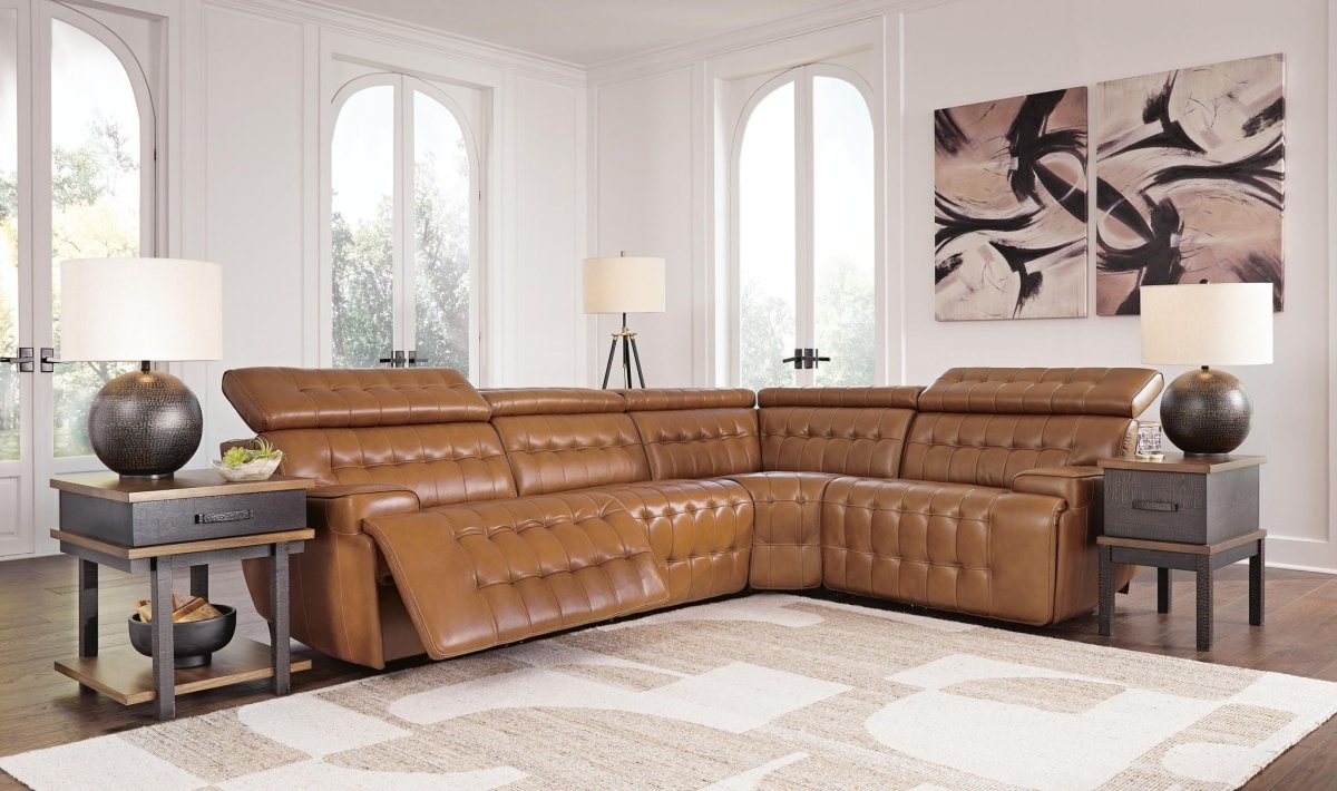 Temmpton - Power Reclining Sectional Reclining Sectionals by Signature Design by Ashley® - Walls Furniture & Mattress