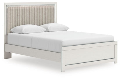Zuraleus - Upholstered Panel Platform Bed With Roll Slats Panel Beds by Signature Design by Ashley® - Walls Furniture & Mattress