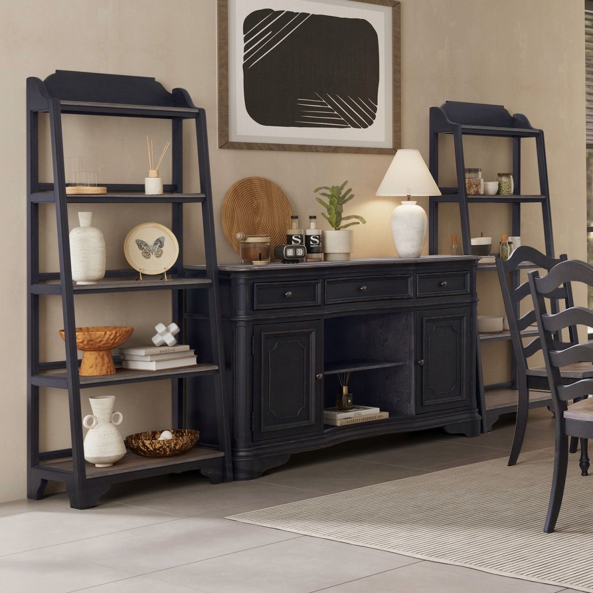 Magnolia Manor - 3 Piece Home Office Set 3 Piece Home Office Sets by Liberty Furniture - Walls Furniture & Mattress