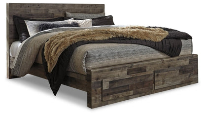 Derekson - Panel Bed Storage Beds by Benchcraft® - Walls Furniture & Mattress