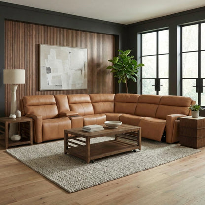 Chase - Sectional Reclining Sectionals by Liberty Furniture - Walls Furniture & Mattress