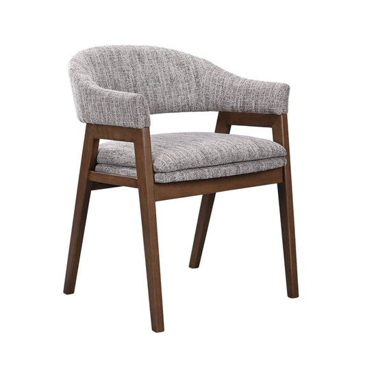 Miller - Arm Chair (Set of 2) - Walnut Chair Sets by New Classic - Walls Furniture & Mattress