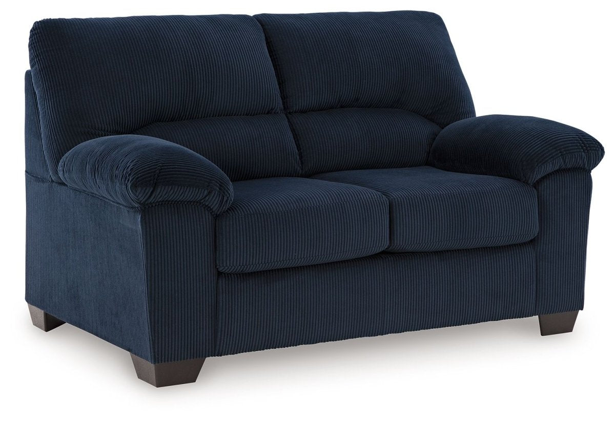Simplejoy - Loveseat Stationary Loveseats by Signature Design by Ashley® - Walls Furniture & Mattress