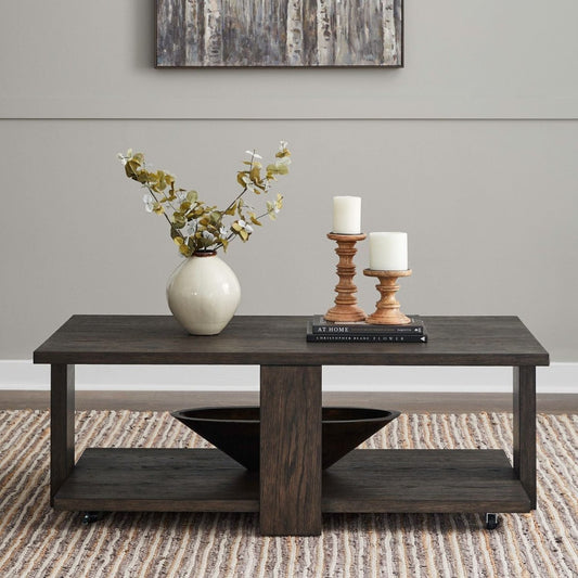 Harrison - Cocktail Table - Brown Cocktail Tables by Liberty Furniture - Walls Furniture & Mattress